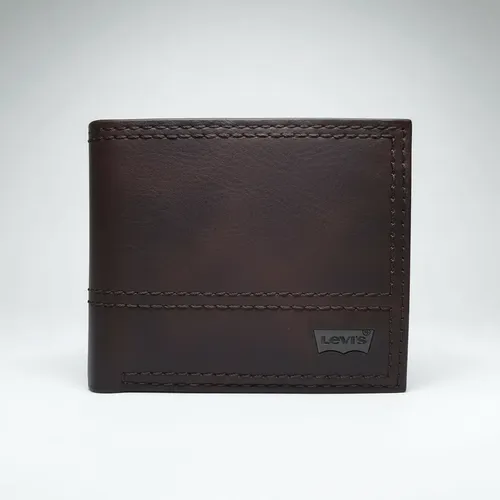 Billetera Levi`s Original Hombre Brown 31lp220144 Marrón Liso - Imagen 4