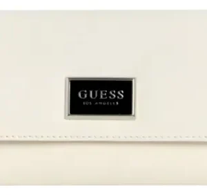 Billetera Guess Original, Abree Milk Multi Blanco Liso