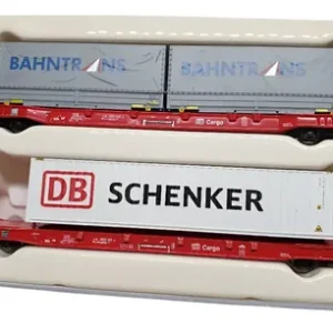 Vagones De Carga Hobbytrain, Esc N, Transp Containers H23760