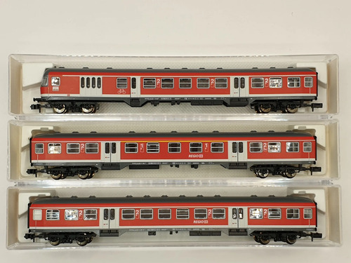Vagones Pasajeros Fleischmann, N 814601/01/02/03 Set De 3