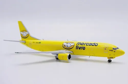 Avión Jc Wings,esc 400, Boeing 737-400sf Mercado Livre Amarillo - Imagen 4