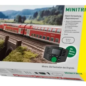 Set De Inicio Digital Sonido Minitrix Escala N 11148 Complet