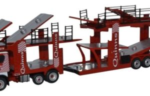 Camión Transporte De Autos, Escala 1/76 Oxford Rojo