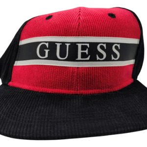 Gorro Guess Original Rojo/negro Universal Ajustable