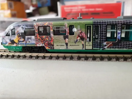 Tren Automotor Fleischmann Escala N 857420 Con Nem - Imagen 3