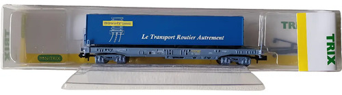 Vagón De Carga Trix, Esc N 15645-19 Transp. Container 40`