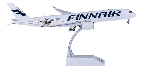Avión Jc Wings, Escala 200 A350 Xwb Finnair Blanco/azul