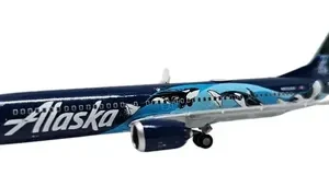 Aviòn Gemini Jets, Boeing 737 Max 9 Alaska, Escala 400 Azul