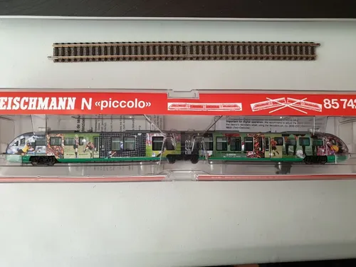Tren Automotor Fleischmann Escala N 857420 Con Nem