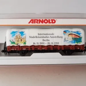 Vagón De Carga Arnold Escala N 4467 Conmemorativo Berlin