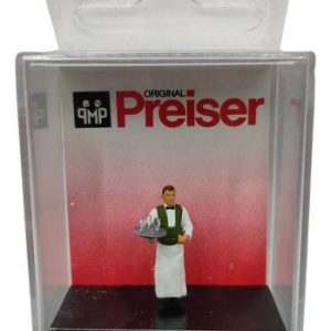 Figura Para Maqueta H0 Preiser 28044 Garzòn Atendiendo