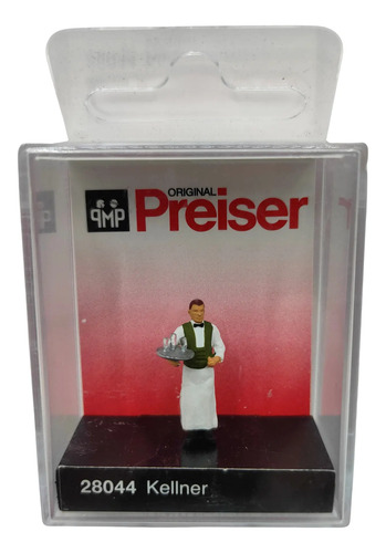 Figura Para Maqueta H0 Preiser 28044 Garzòn Atendiendo