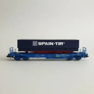 Vagón Carga Roco N 25468, Esc N, Transp. Acoplado Spain-tir