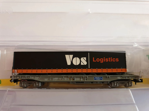 Vagón Carga Minitrix, Esc N 15645-17 Transp. Container 40