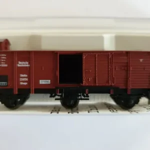 Vagón Carga Fleischmann 8380 K, Esc N, Puertas Movibles