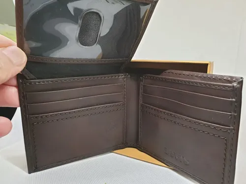 Billetera Levi`s Original Hombre Brown 31lp220144 Marrón Liso - Imagen 7