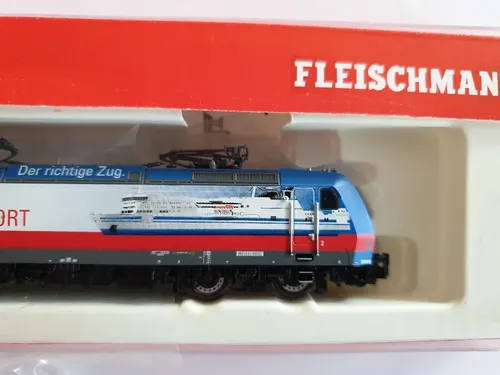 Locomotora Eléctrica Fleischmann Escala N 738705 Nem 8 - Imagen 3
