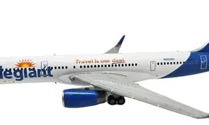 Avión En Miniatura Gemini 200 Boeing 757-200 Allegiant