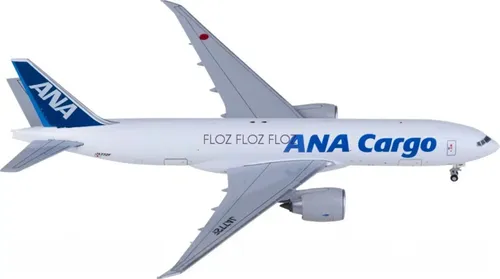 Avión Jc Wings, Esc. 400, Boeing 777-200 Laf Ana Interactivo Blanco/azul - Imagen 4