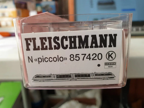 Tren Automotor Fleischmann Escala N 857420 Con Nem - Imagen 6