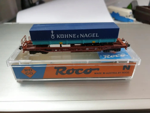 Vagòn Transporte Acoplado Camiones Roco Escala N 25150 - Imagen 9