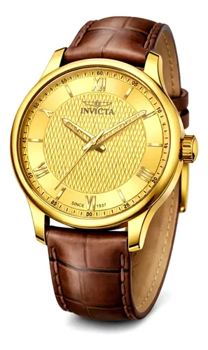 Reloj Invicta Celestial Men`s Watch 43mm Marrón Dorado - Imagen 2