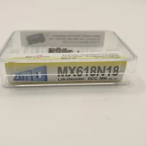 Decoder Para Locomotoras, Esc N, Tt, H0 Zimo Mx616n18