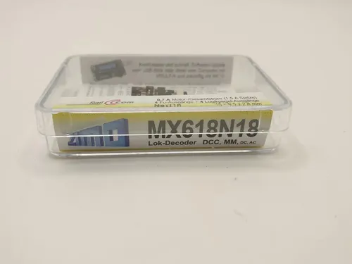 Decoder Para Locomotoras, Esc N, Tt, H0 Zimo Mx616n18
