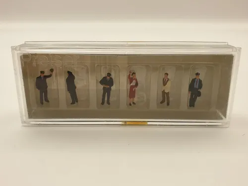 Figuras Maquetas Escala N, Preiser 79061, Perso. Estación