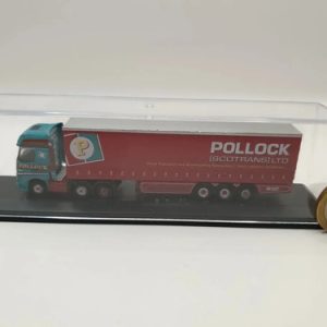 Camión Miniatura Oxford, Esc N  M. Benz Actros C/acoplado Rojo Calipso
