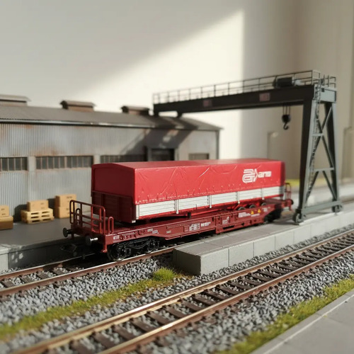 Vagón Carga Roco, Esc N 25469, Transporte Acoplado - Imagen 6