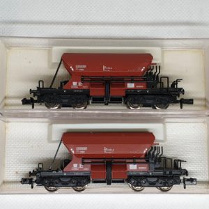 Vagones De Carga Fleischmann, Esc N 8525 Set De 2