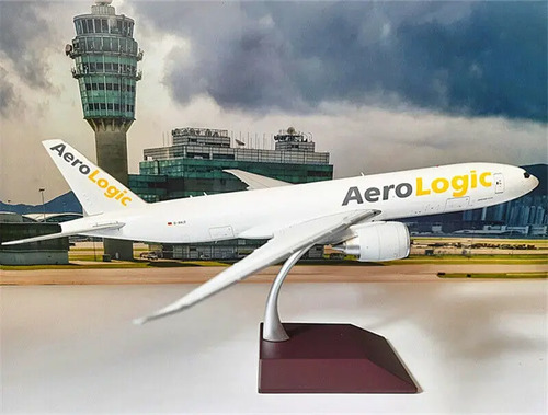Aviòn Gemini 200 Boeing 777f, Aerologic Interactivo Blanco - Imagen 3