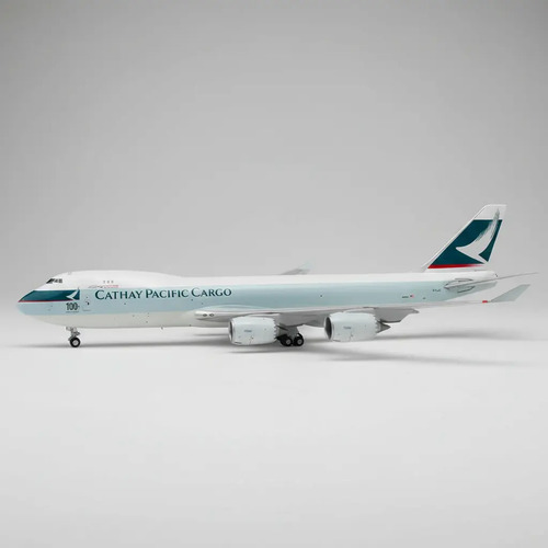 Avión Jc Wings 400, Boeing 747-8f Cathay Pacific Interactivo Verde Blanco - Imagen 3