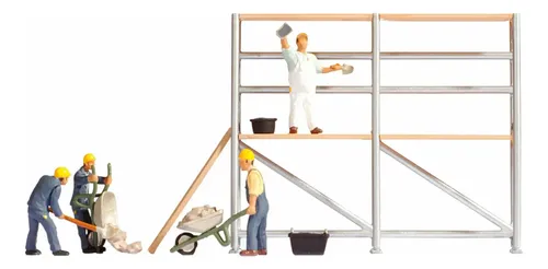 Figuras Noch, Escala H0, Trabajadores De La Construcción