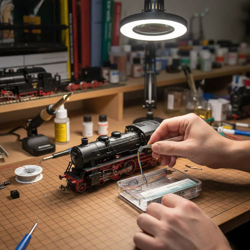 Decoder Para Locomotoras Escala N. H0, Tt - Imagen 3