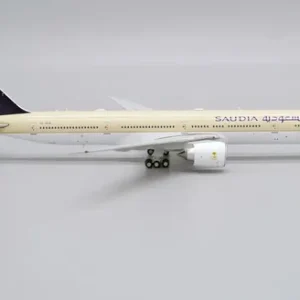 Avión Jc Wings, Esc 400, Boeing 777-300er Saudia Crema Azul