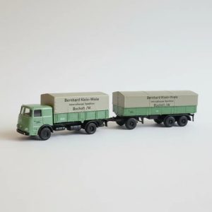 Camión Miniatura Con Remolque Minis Lc3618, Esc N, 1/160