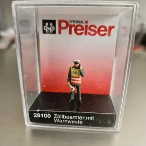 Figura Maquetas Escala H0 Preiser 28100 Policìa Transito