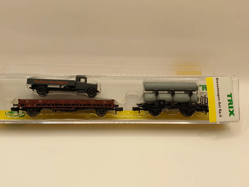 Vagones Carga Trix 15243, Esc N, Set 2 Más Camión De Época - Imagen 5
