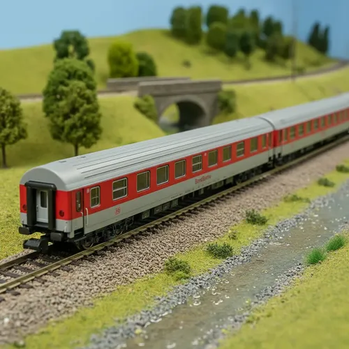 Vagones De Pasajeros Fleischmann, Esc N 781402 Set De 3 - Imagen 2