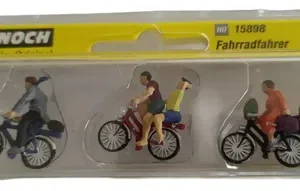 Figuras Noch, Escala H0, Ciclistas 15898