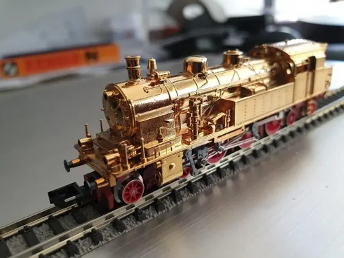 Locomotora A Vapor Arnold 2704 Escala N Exhibiciòn Sin Motor - Imagen 7