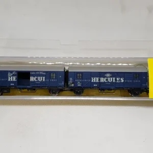 Vagónes  Carga Trix 15059, Esc N, Set De 2, Puertas Movibles