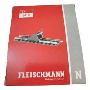 Tope De Vìa Fleischmann Escala N 9116 Con Balasto.