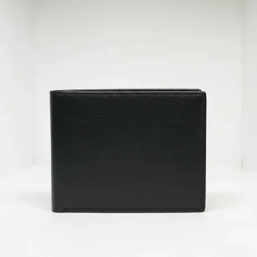 Billetera Calvin Klein Original, Hombre Negra Rn 129919 Negro Liso - Imagen 5