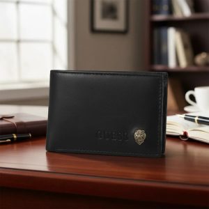 Billetera Guess Original Hombre 31go220104 Negro Liso