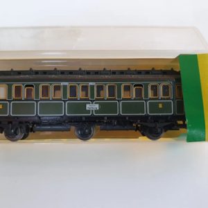 Vagón De Pasajeros Minitrix, De Época 51316100, 3 Ejes