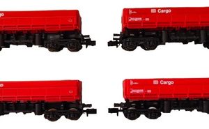 Set De 4 Vagones De Carga Escala N Trix 15209