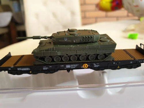 Vagón De Carga Fleischmann, Esc N 845503 Transp. Militar - Imagen 4